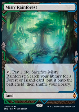 Misty Rainforest - Zendikar Rising Expeditions (Mythic) [ZNE-10]