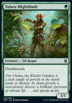 Tajuru Blightblade - Zendikar Rising (Common) [ZNR-208]