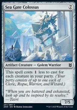 Sea Gate Colossus - Zendikar Rising (Common) [ZNR-251]