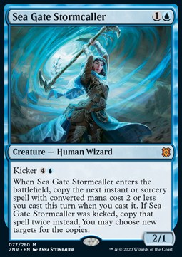 Sea Gate Stormcaller - Zendikar Rising (Mythic) [ZNR-77]