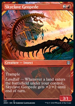 Skyclave Geopede - Zendikar Rising: Extras (Uncommon) [XZNR-301]