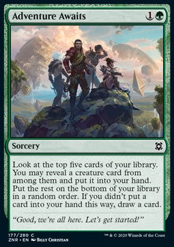 Adventure Awaits - Zendikar Rising (Common) [ZNR-177]