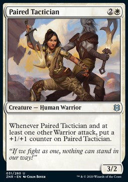Paired Tactician - Zendikar Rising (Uncommon) [ZNR-31]