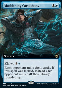 Maddening Cacophony - Zendikar Rising: Extras (Rare) [XZNR-330]