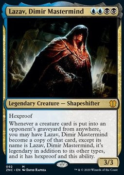 Lazav, Dimir Mastermind - Commander: Zendikar Rising (Mythic) [ZNC-92]