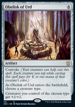 Obelisk of Urd - Commander: Zendikar Rising (Rare) [ZNC-115]