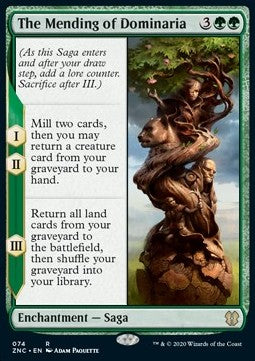 The Mending of Dominaria - Commander: Zendikar Rising (Rare) [ZNC-74]