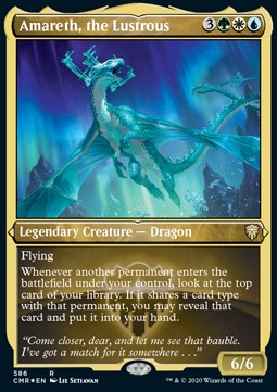 Amareth, the Lustrous - Commander Legends: Extras (Rare) [XCMR-586]