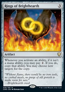 Rings of Brighthearth - Commander Legends (Rare) [CMR-335]
