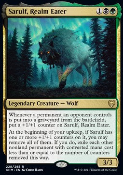 Sarulf, Realm Eater - Kaldheim (Rare) [KHM-228]