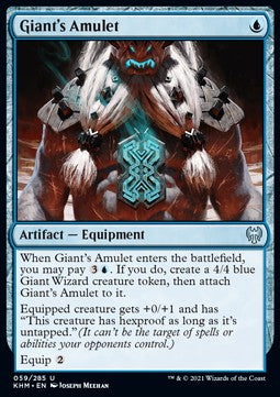Giant's Amulet - Kaldheim (Uncommon) [KHM-59]