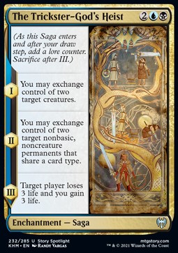 The Trickster-God's Heist - Kaldheim (Uncommon) [KHM-232]