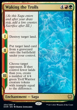 Waking the Trolls - Kaldheim (Rare) [KHM-234]