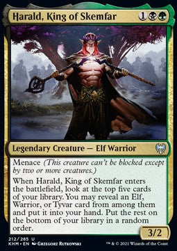 Harald, King of Skemfar - Kaldheim (Uncommon) [KHM-212]