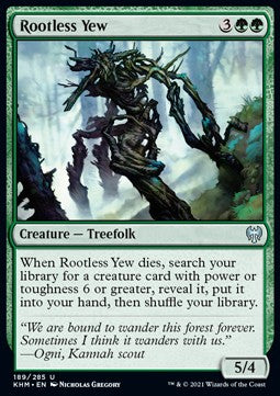 Rootless Yew - Kaldheim (Uncommon) [KHM-189]