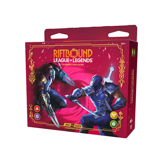 Riftbound: League of Legends TCG - Set 4 - Vendetta Showdown Decks: Zed vs Shen