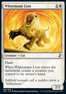 Whitemane Lion - Time Spiral Remastered (Common) [TSR-50]