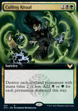 Culling Ritual - Strixhaven: School of Mages: Extras (Rare) [XSTX-337]