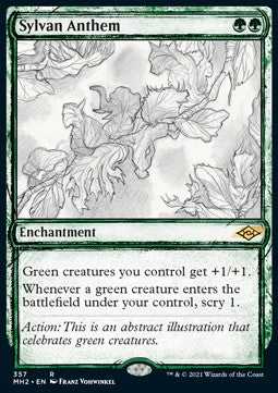 Sylvan Anthem - Modern Horizons 2: Extras (Rare) [XMH2-357]