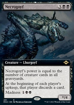 Necrogoyf (V.3) - Modern Horizons 2: Extras (Rare) [XMH2-451]