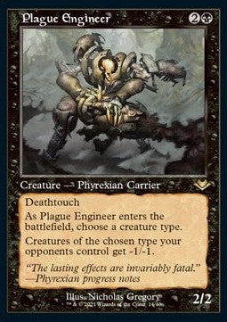 Plague Engineer (V.1) - Modern Horizons: Retro Frame Cards (Rare) [RMH2-14]