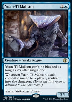 Yuan-Ti Malison - Adventures in the Forgotten Realms (Rare) [AFR-86]