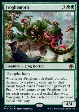 Froghemoth - Adventures in the Forgotten Realms (Rare) [AFR-184]