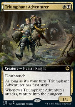 Triumphant Adventurer - Adventures in the Forgotten Realms: Extras (Rare) [XAFR-390]