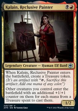 Kalain, Reclusive Painter - Adventures in the Forgotten Realms (Uncommon) [AFR-225]