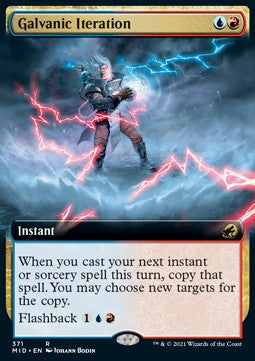 Galvanic Iteration - Innistrad: Midnight Hunt: Extras (Rare) [XMID-371]