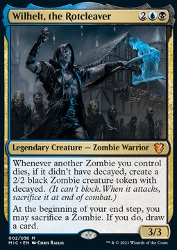 Wilhelt, the Rotcleaver (V.1) - Commander: Innistrad: Midnight Hunt (Mythic) [MIC-2]
