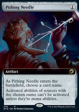 Pithing Needle - Innistrad: Midnight Hunt: Extras (Rare) [XMID-378]