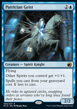 Patrician Geist - Innistrad: Midnight Hunt (Rare) [MID-69]