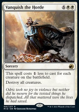 Vanquish the Horde - Innistrad: Midnight Hunt (Rare) [MID-41]