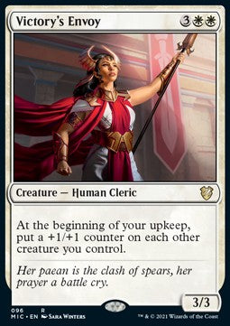 Victory's Envoy - Commander: Innistrad: Midnight Hunt (Rare) [MIC-96]