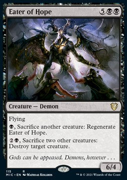 Eater of Hope - Commander: Innistrad: Midnight Hunt (Rare) [MIC-115]