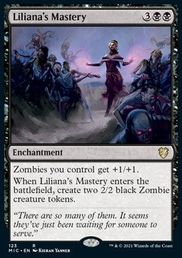 Liliana's Mastery - Commander: Innistrad: Midnight Hunt (Rare) [MIC-123]