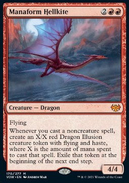 Manaform Hellkite - Innistrad: Crimson Vow (Mythic) [VOW-170]