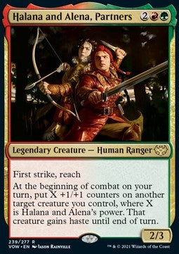 Halana and Alena, Partners - Innistrad: Crimson Vow (Rare) [VOW-239]