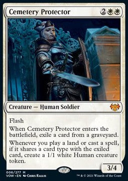 Cemetery Protector - Innistrad: Crimson Vow (Mythic) [VOW-6]