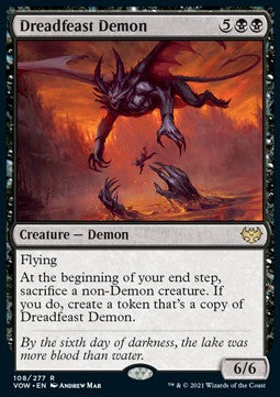Dreadfeast Demon - Innistrad: Crimson Vow (Rare) [VOW-108]