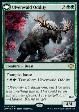 Ulvenwald Oddity // Ulvenwald Behemoth - Innistrad: Crimson Vow (Rare) [VOW-225]