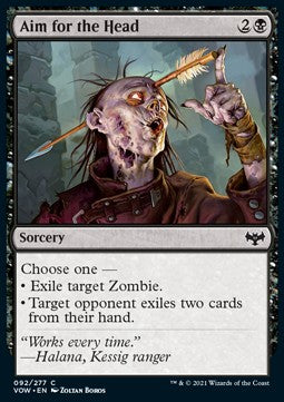 Aim for the Head - Innistrad: Crimson Vow (Common) [VOW-92]