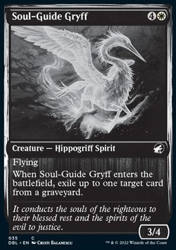 Soul-Guide Gryff - Innistrad: Double Feature (Common) [DBL-35]