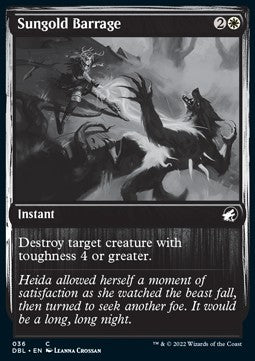 Sungold Barrage - Innistrad: Double Feature (Common) [DBL-36]