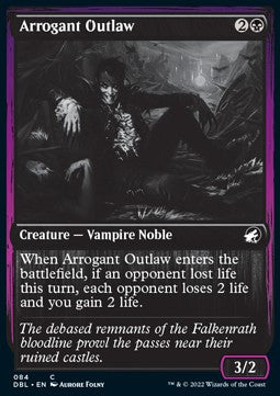 Arrogant Outlaw - Innistrad: Double Feature (Common) [DBL-84]
