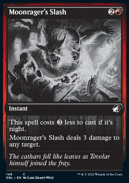 Moonrager's Slash - Innistrad: Double Feature (Common) [DBL-148]