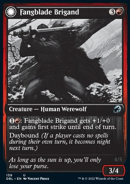 Fangblade Brigand // Fangblade Eviscerator - Innistrad: Double Feature (Uncommon) [DBL-139]