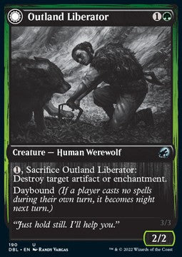 Outland Liberator // Frenzied Trapbreaker - Innistrad: Double Feature (Uncommon) [DBL-190]