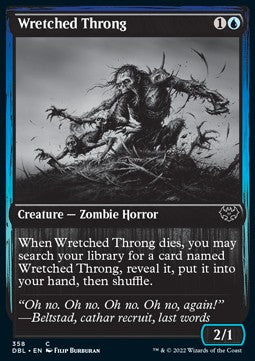 Wretched Throng - Innistrad: Double Feature (Common) [DBL-358]